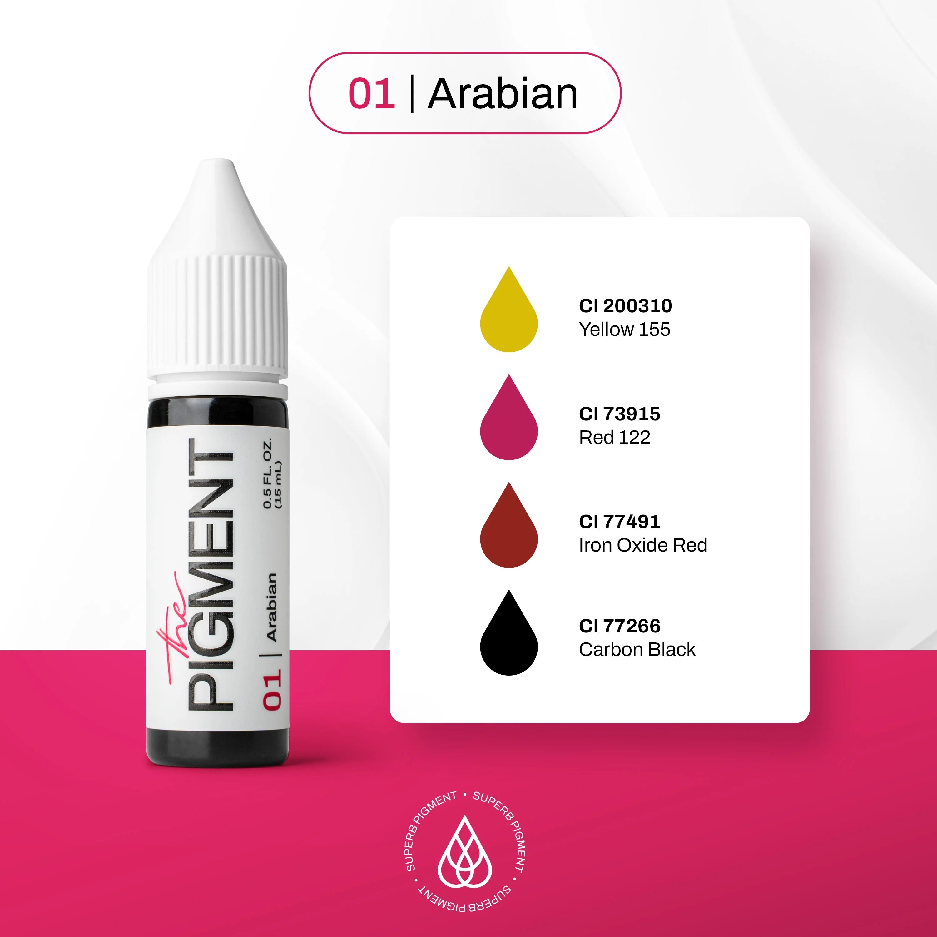 THE PIGMENT - 01 Arabian 15ml