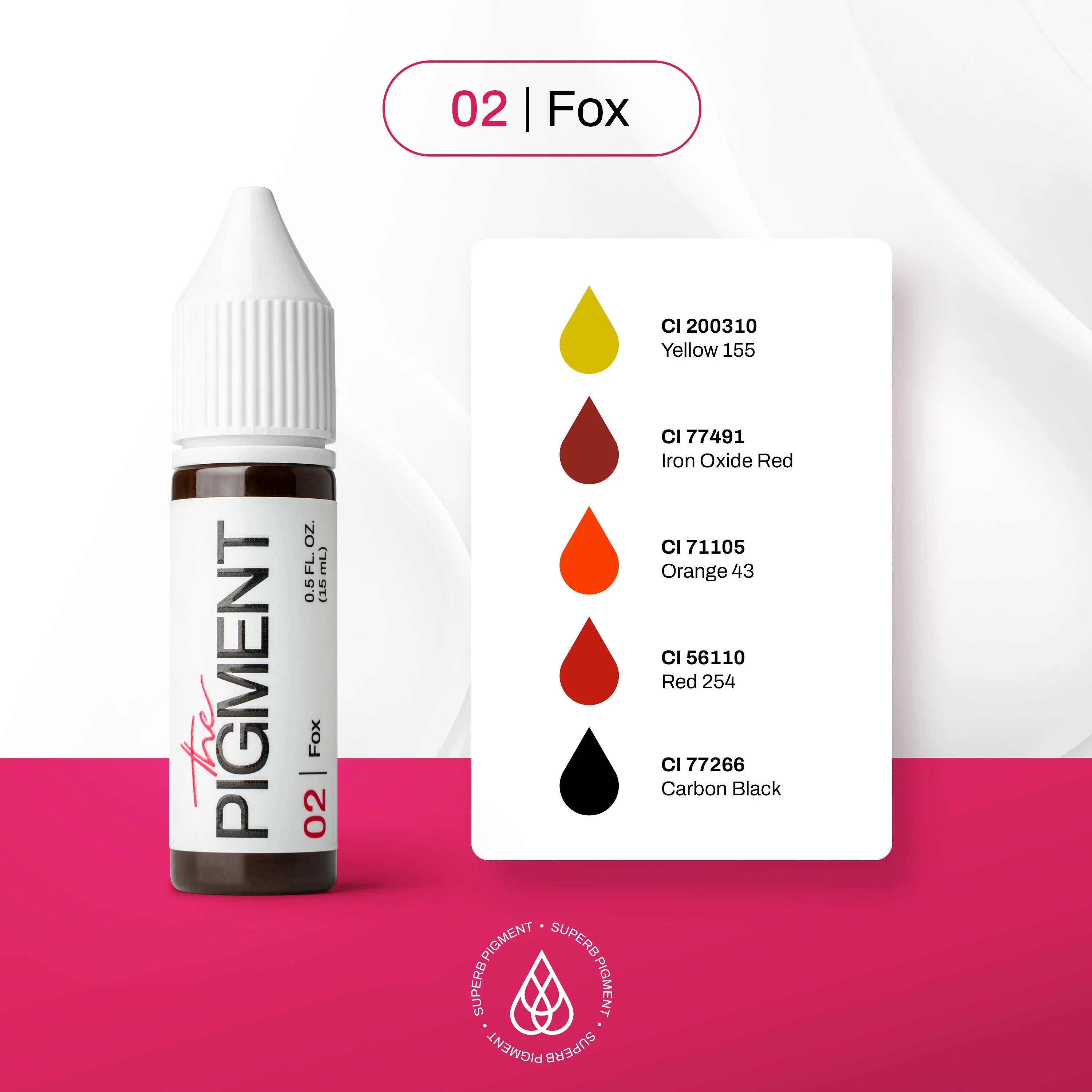THE PIGMENT - 02 Fox 15ml