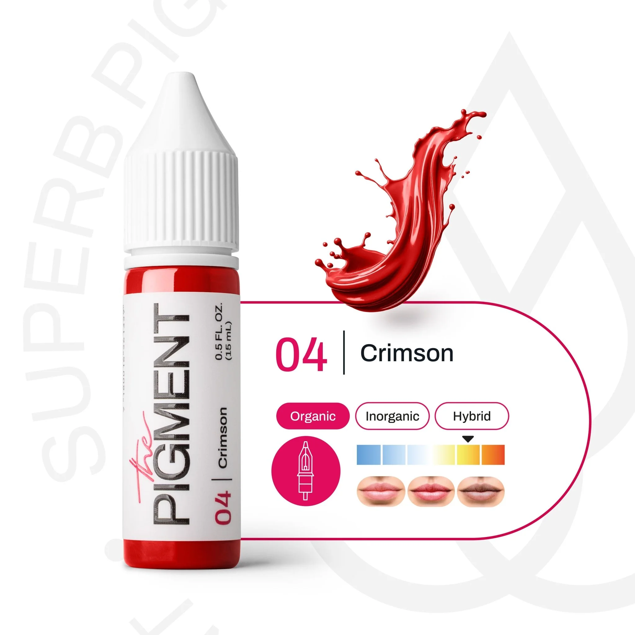 THE PIGMENT - 04 Crimson 15ml