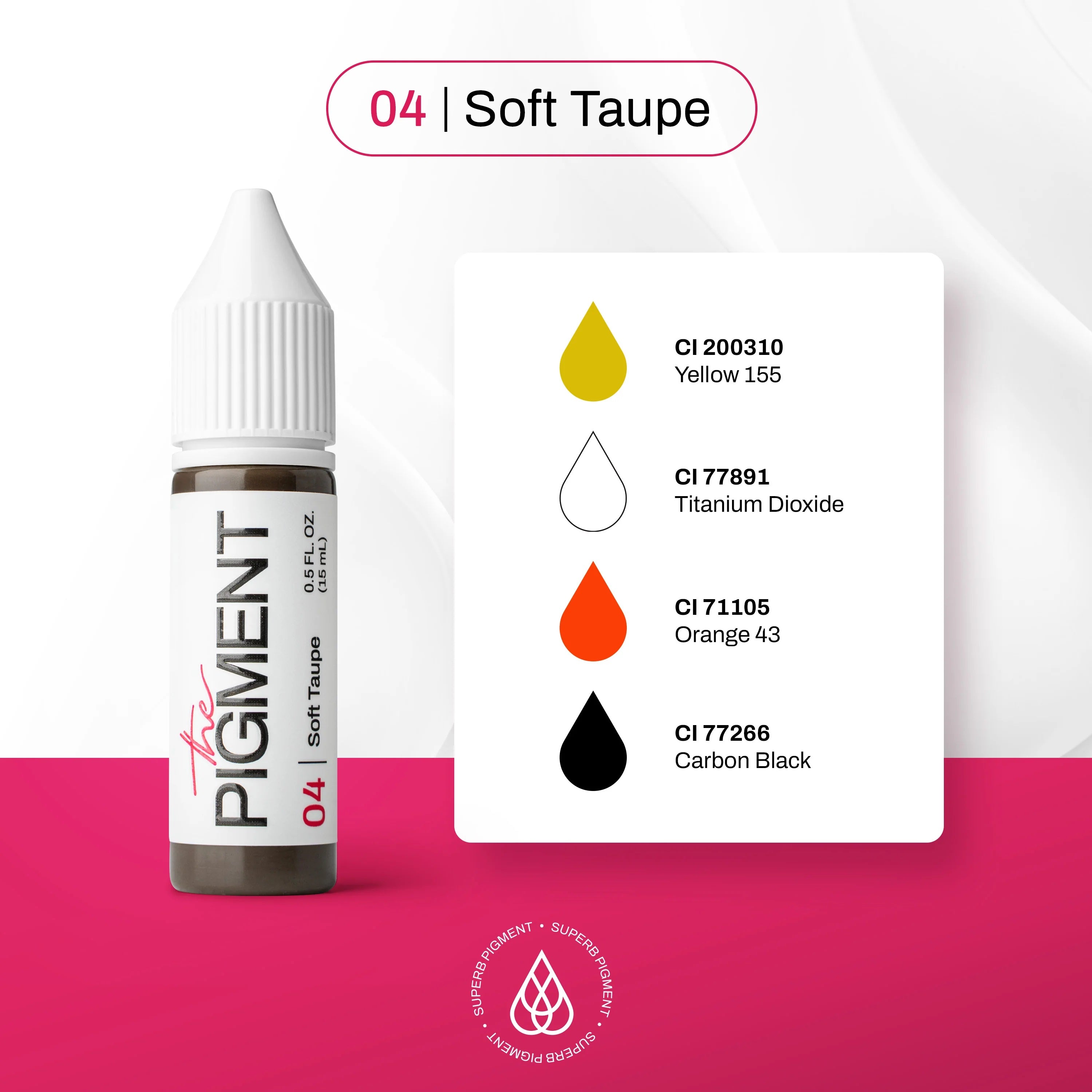 THE PIGMENT - 04 Soft Taupe 15ml