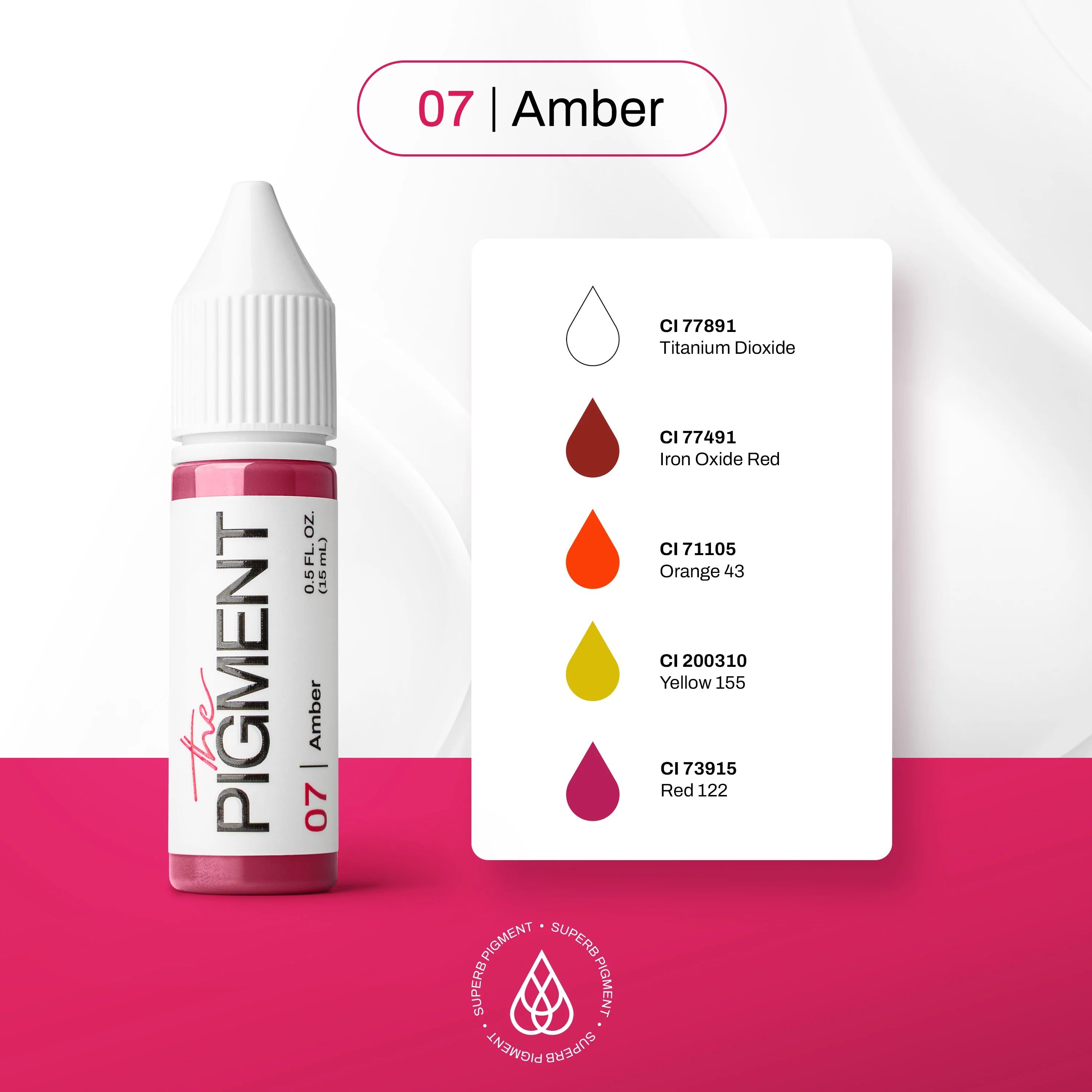 THE PIGMENT - 07 Amber 15ml