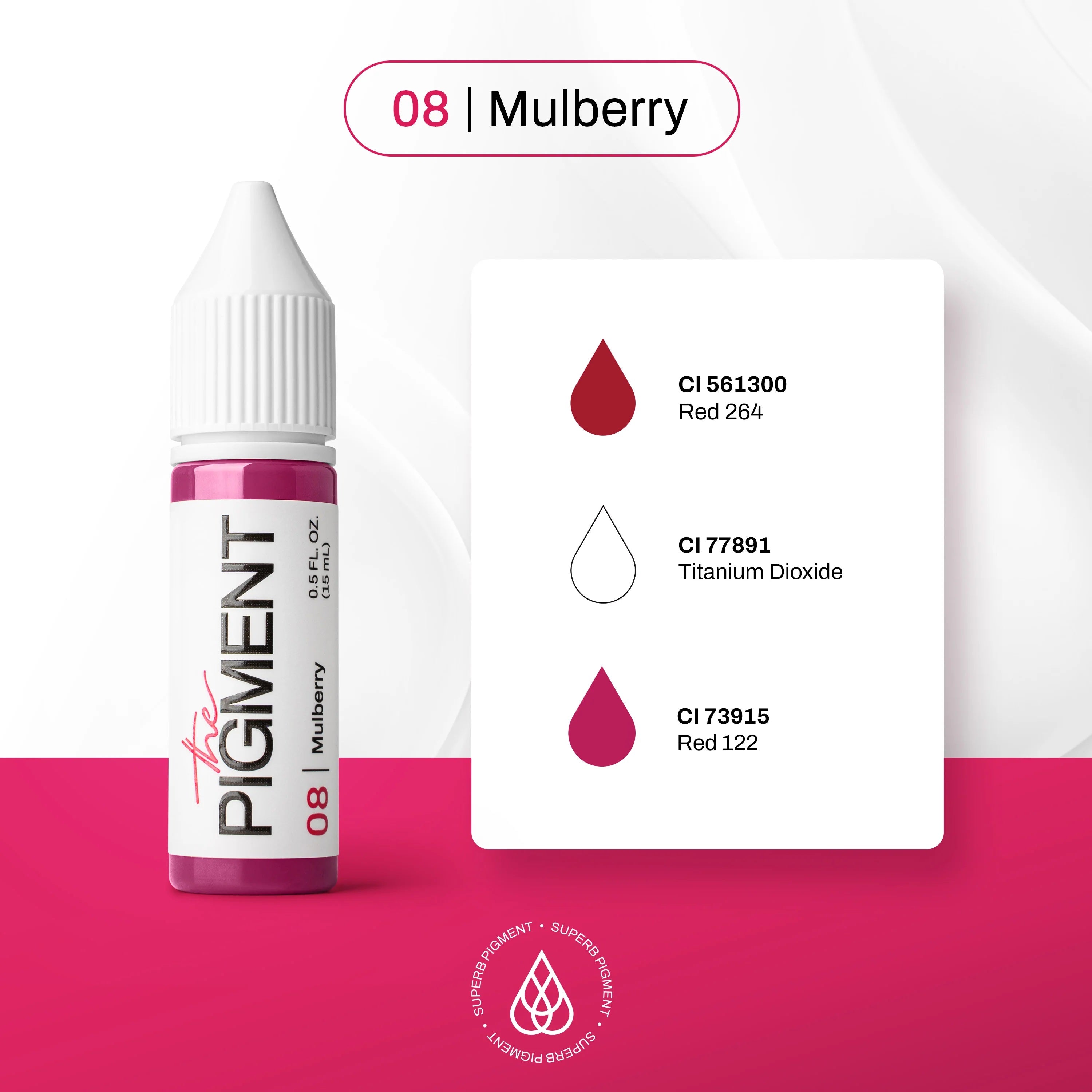 THE PIGMENT - 08 Mulberry 15ml