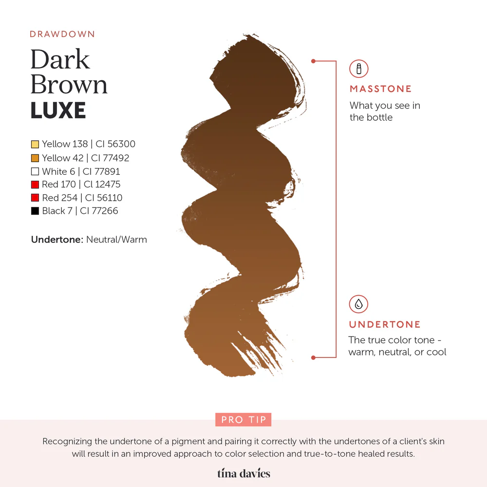 PERMA BLEND LUXE Tina Davies - Dark Brown 15ml