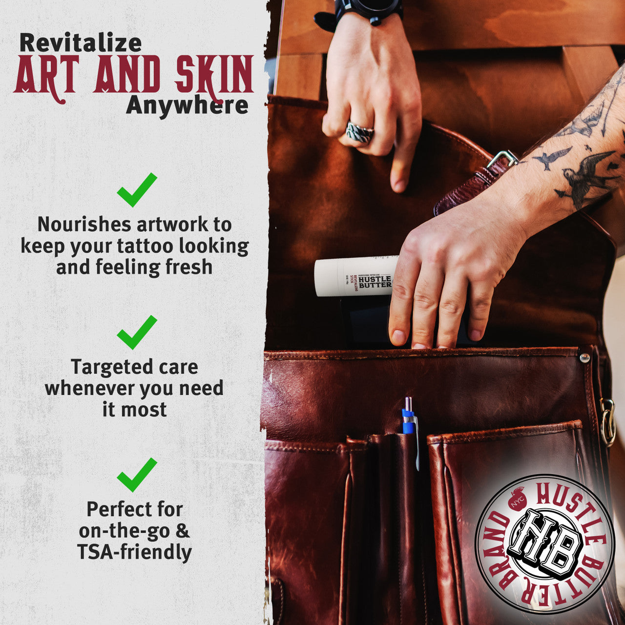 HUSTLE BUTTER - Revitalizing Stick Aftercare 47ml
