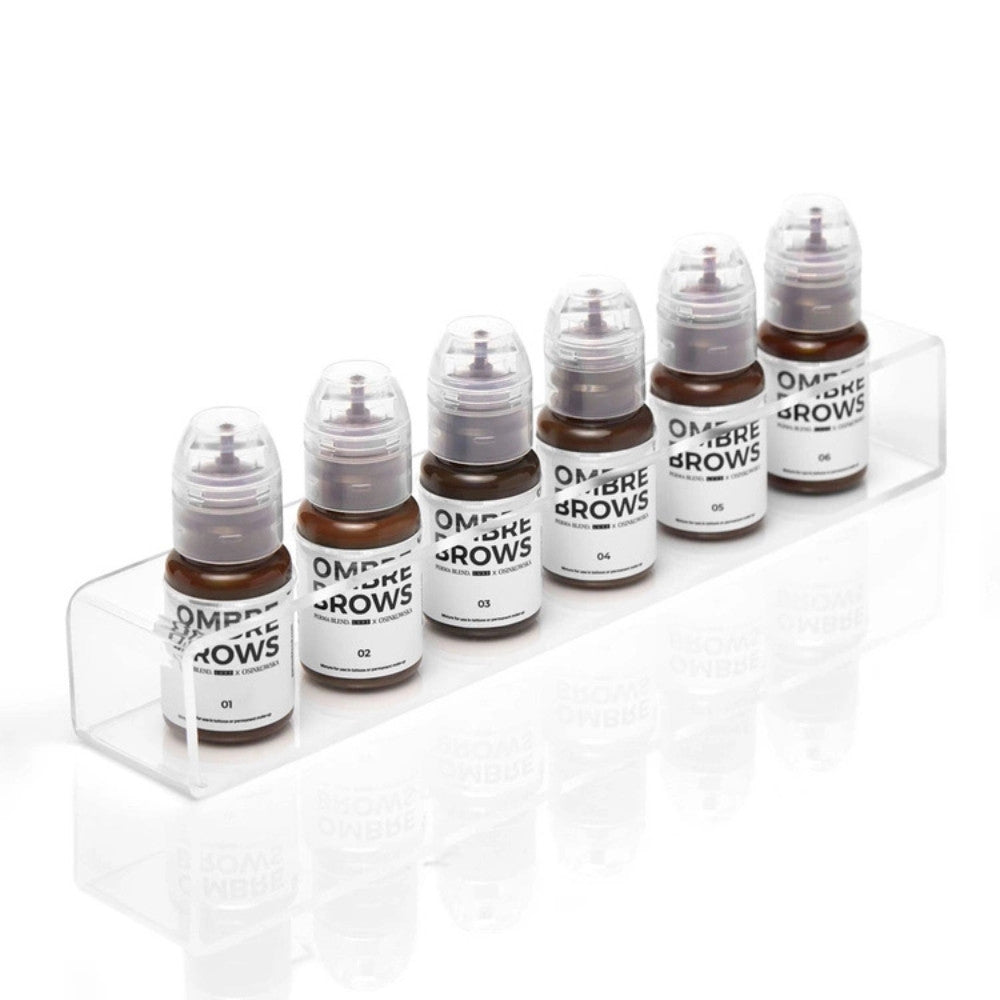 PERMA BLEND LUXE Paulina Osinkowska Ombre Brows rinkinys 6×15 ml