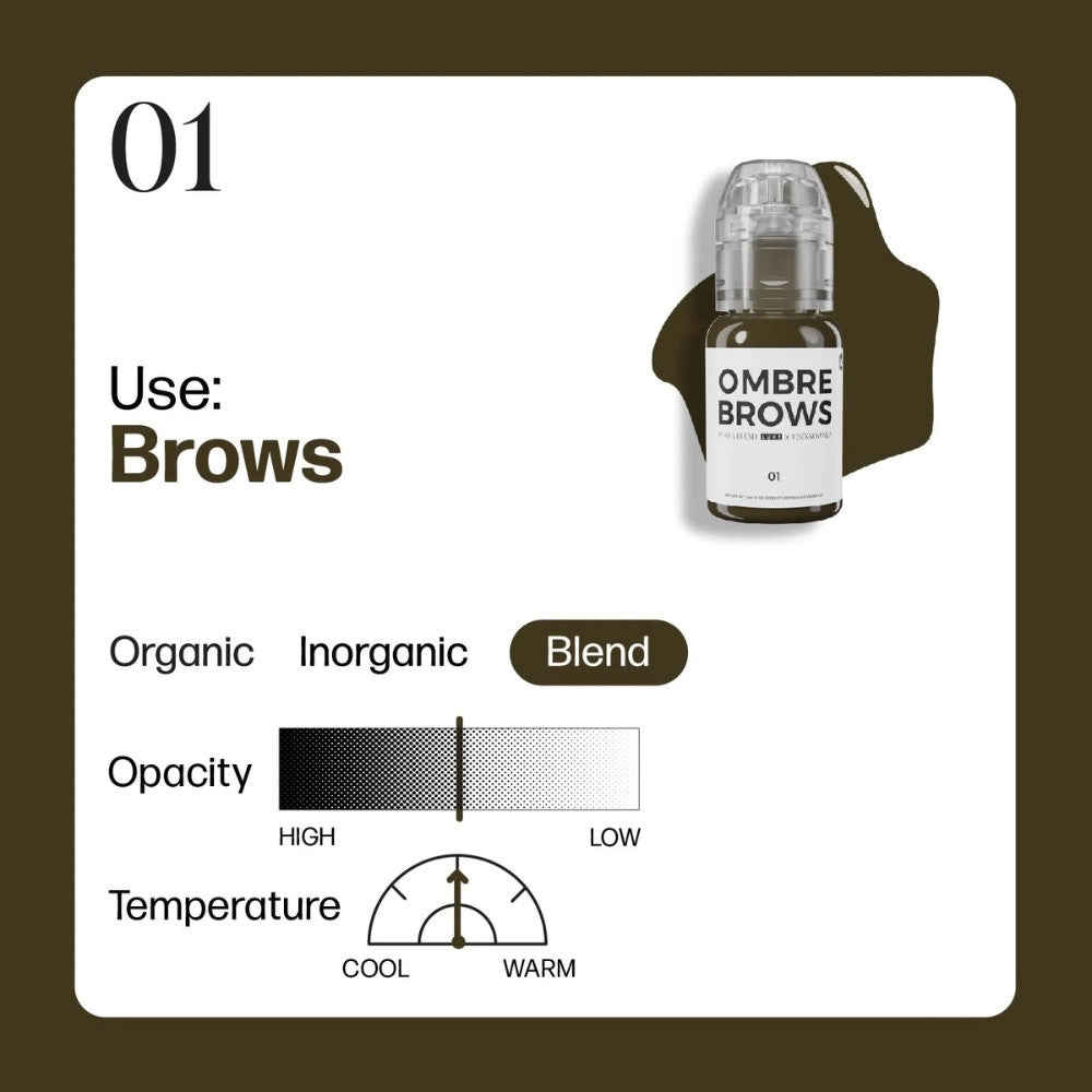 PERMA BLEND LUXE by Paulina Osinkowska Ombre Brows 01 15ml