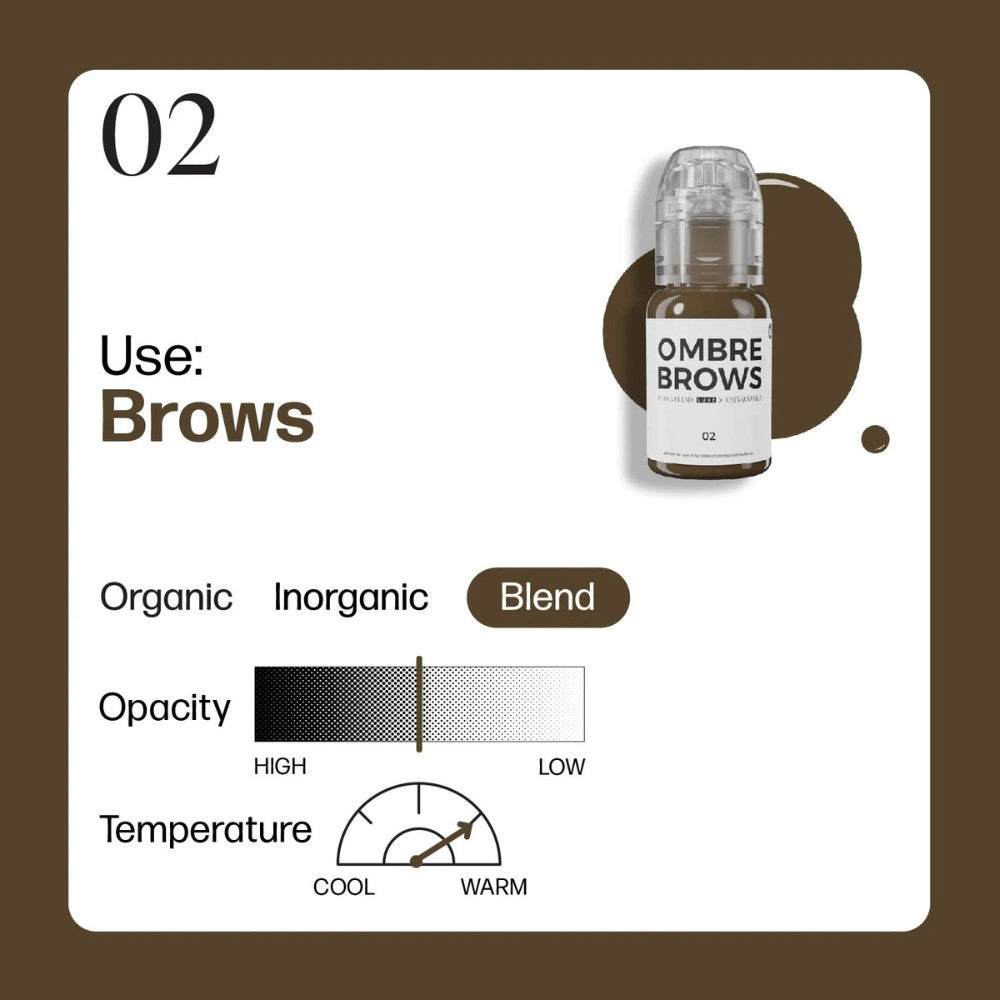 PERMA BLEND LUXE by Paulina Osinkowska Ombre Brows 02 15ml