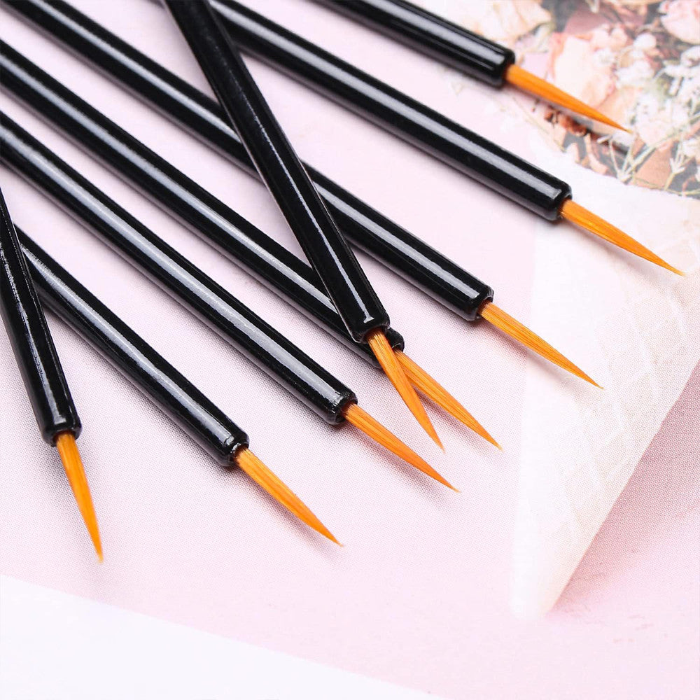 Eyeliner aplikatoriaus šepetėliai 25 vnt.