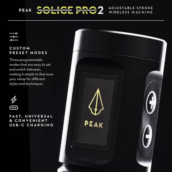 PEAK – Solice Pro V2 Wireless Tattoo Machine