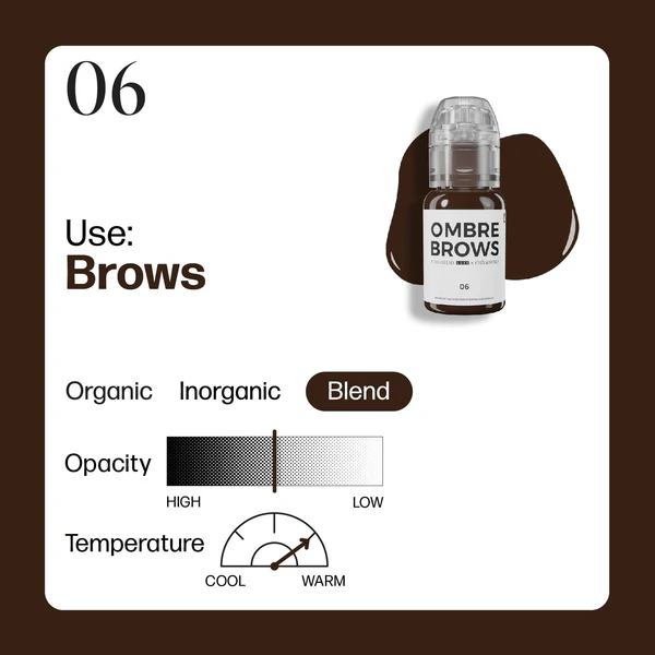 PERMA BLEND LUXE by Paulina Osinkowska Ombre Brows 06 15ml
