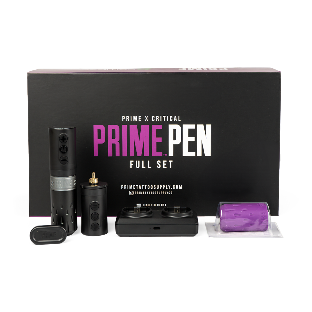 CRITICAL Prime Pen tattoo mašīna pilns komplekts