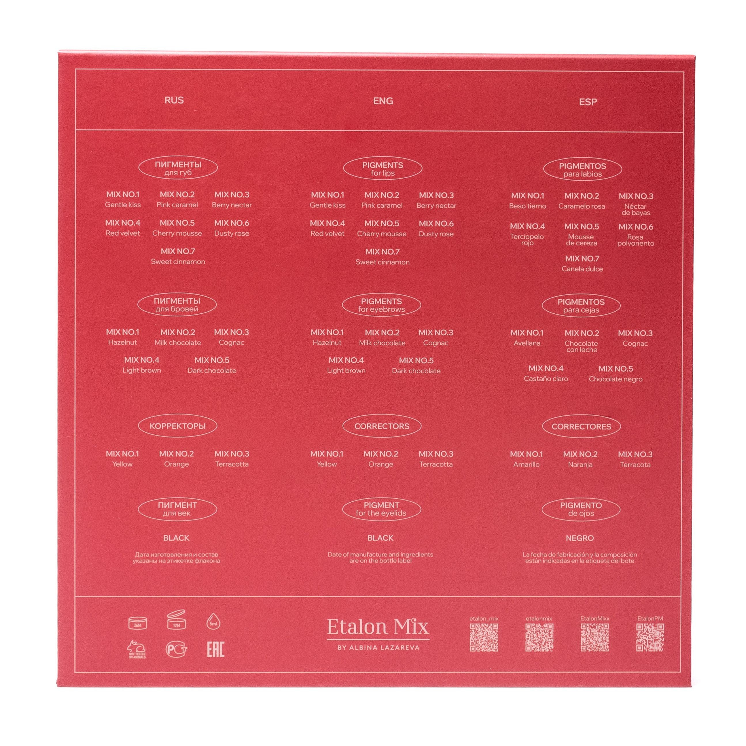 ETALON MIX – Big Set 16x15ml