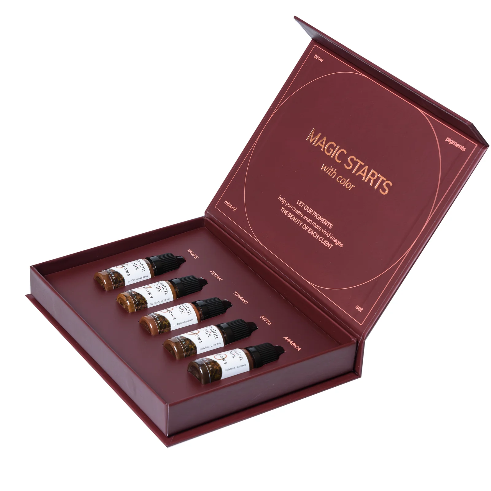 ETALON MIX – antakių rinkinys Mineral Series