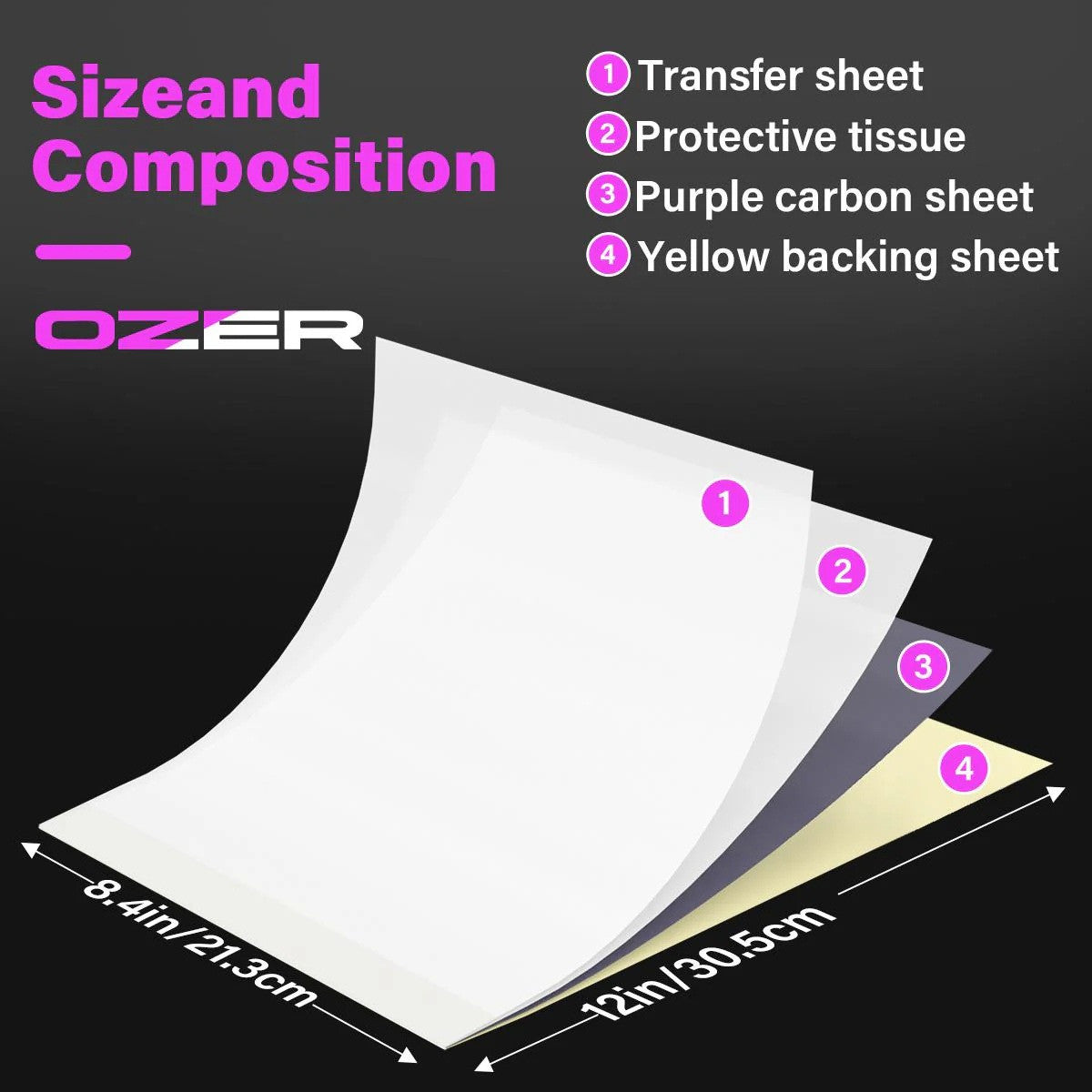 OZER Thermal papīrs 50gab