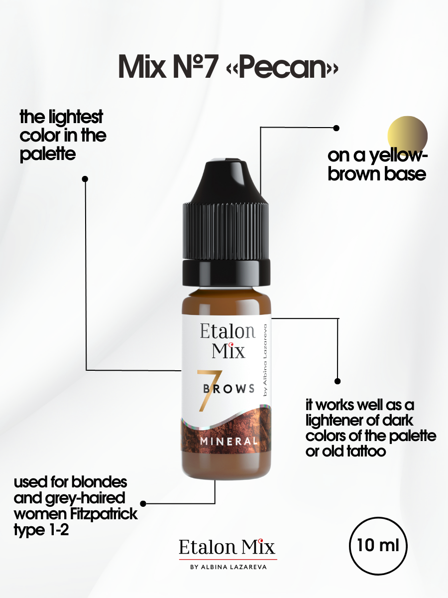 ETALON MIX - Mineral  No. 7 Pecan 10ml