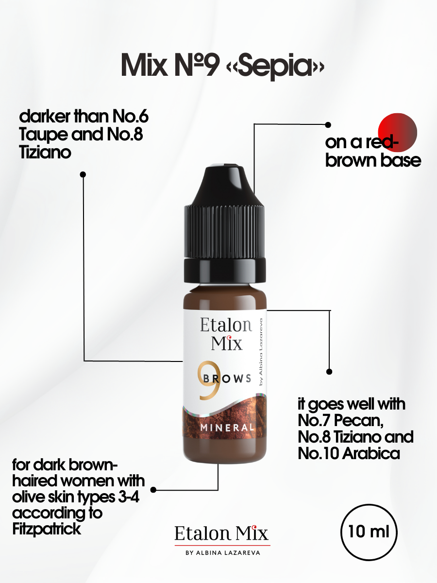 ETALON MIX - Mineral No. 9 Sepia 10ml