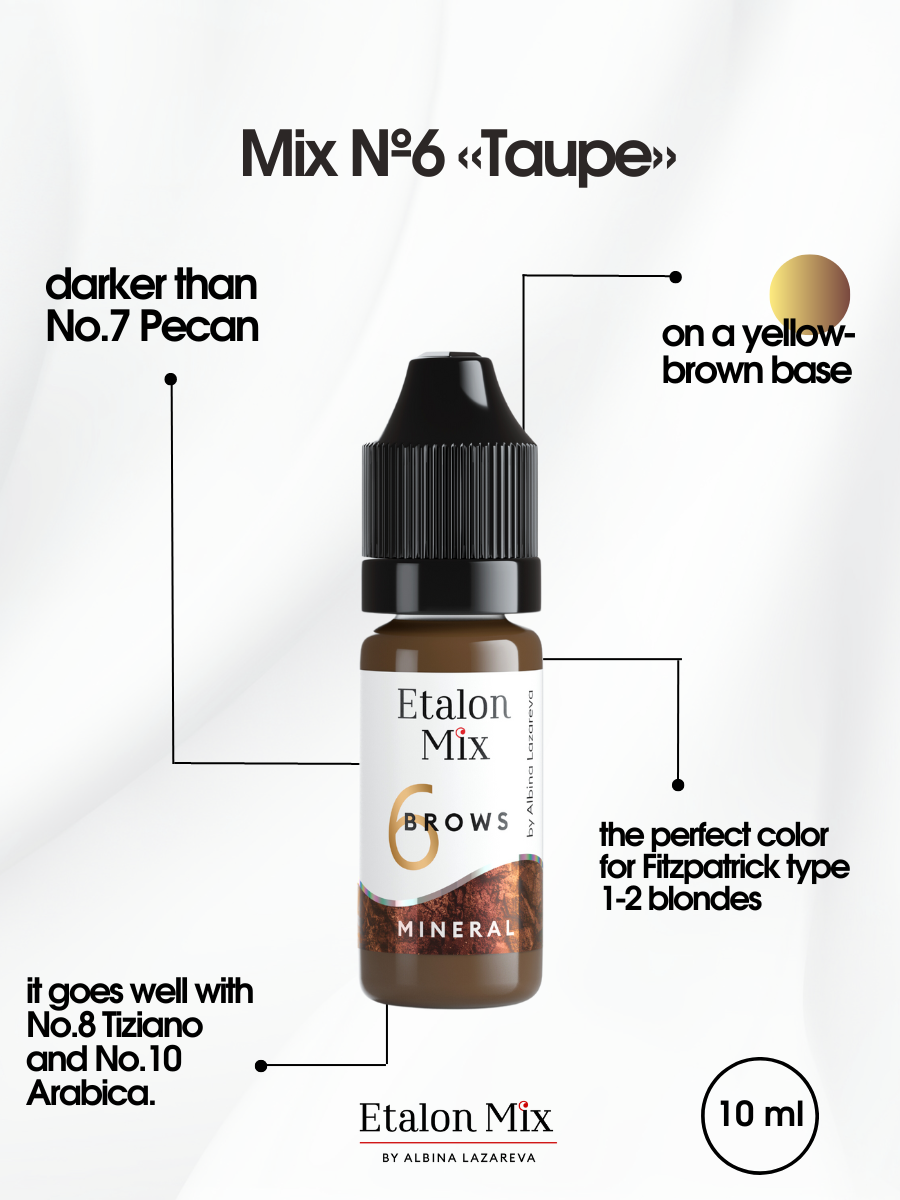 ETALON MIX - Mineral No. 6 Taupe 10 ml