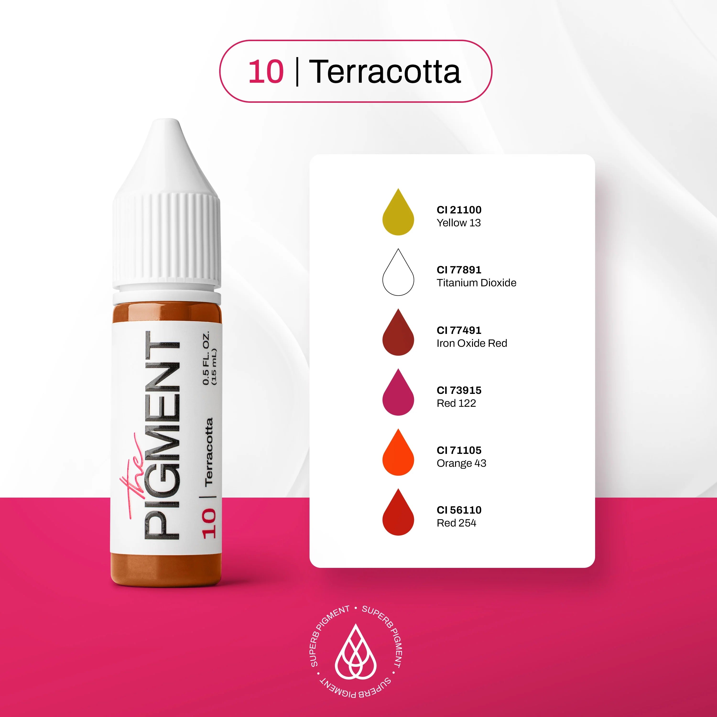 THE PIGMENT - Terracotta 15ml