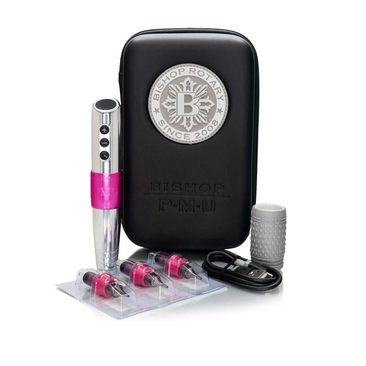 BISHOP PMU WAND Full set - pink OMG 3.0mm