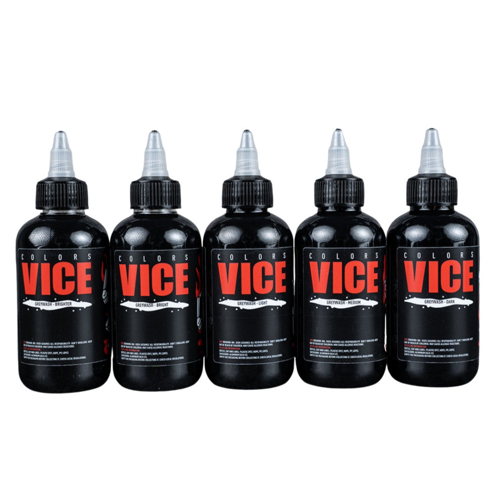 VICE COLORS GreyWash komplekts 5×150ml