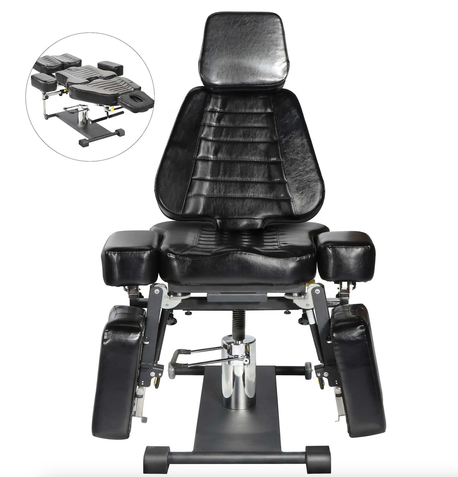 TGC2 BLACK – tattoo kėdė