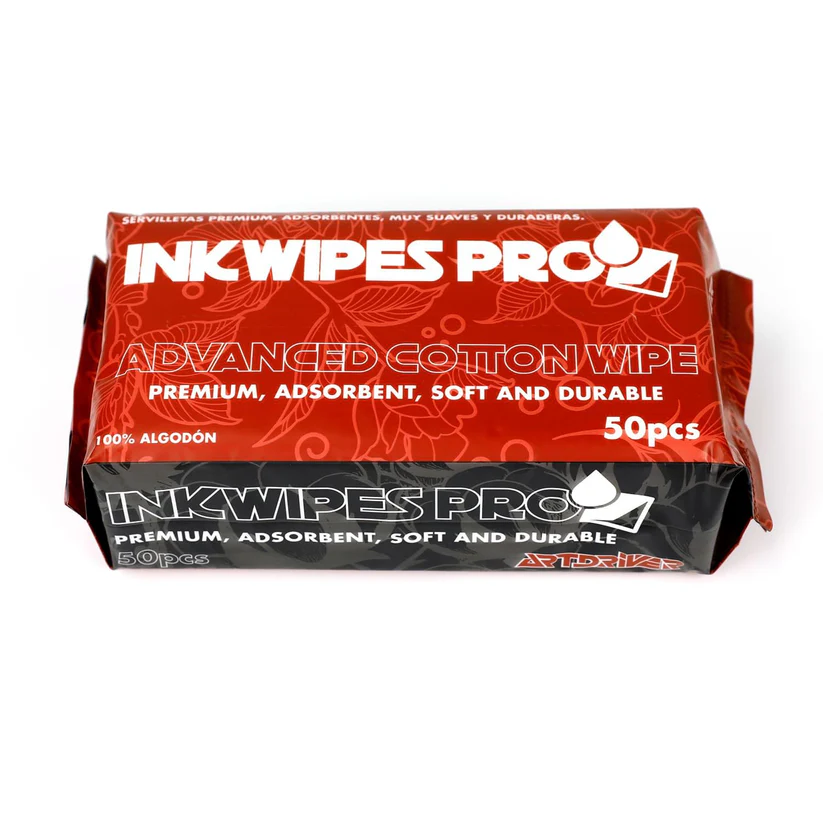 ARTDRIVER - InkWipes pro cotton napkins 50pcs