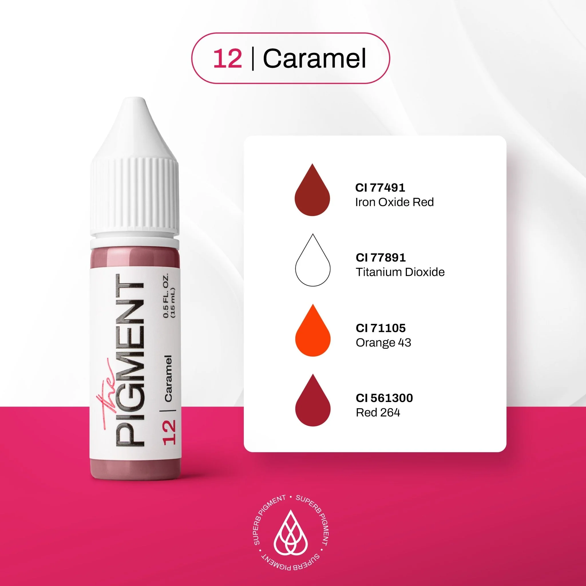 THE PIGMENT - 12 Caramel 15ml