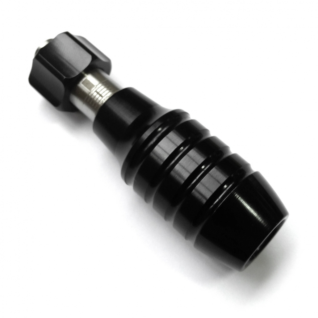 Autoklavuojamas kartridžų grip'as juodas 23 mm