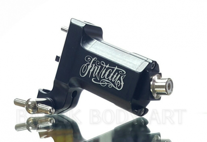 HM – Invictus Micro Glide 2.6 mm gājiena rotācijas tetovēšanas mašīna + RCA kabelis