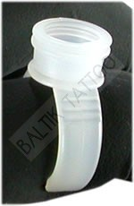 CAP RING 1 Hole x 10pcs Premium (Transparent)