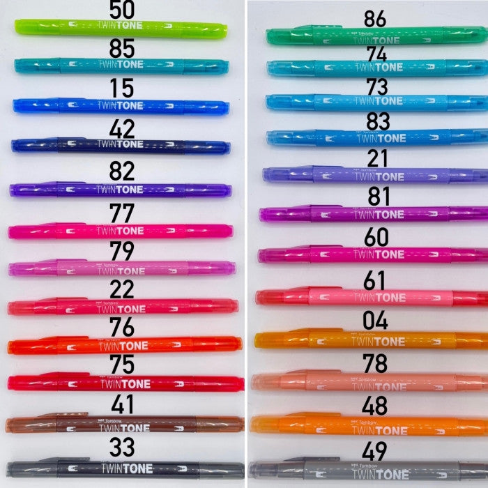 TOMBOW - Twintone marķieris ādai 1gab
