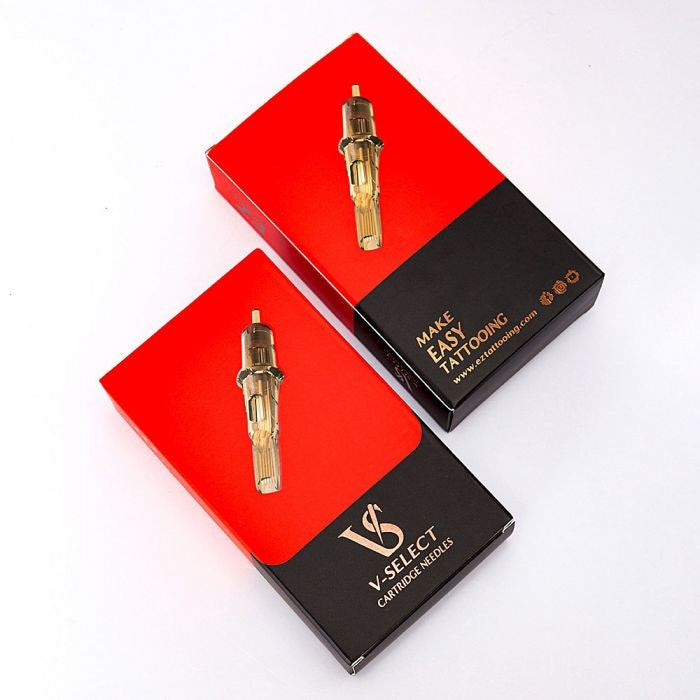 V SELECT tattoo kartridžai RM – Round Magnum 0.35 mm 20 vnt.