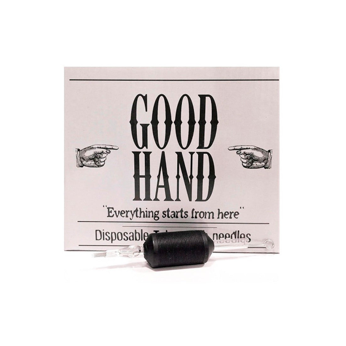 GOOD HAND – Tubes RT 25mm Black 20pcs
