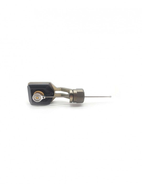 HM – Tattoo Machine Micro Cart Metal Grey + Grip