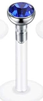 BIOPLAST Labret 1.2mm x 8mm