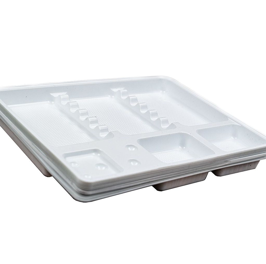 Instrument Tray White 10pcs