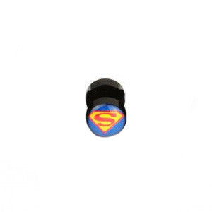 SUPERMAN imitacinis tunelis (plug) 1 vnt.