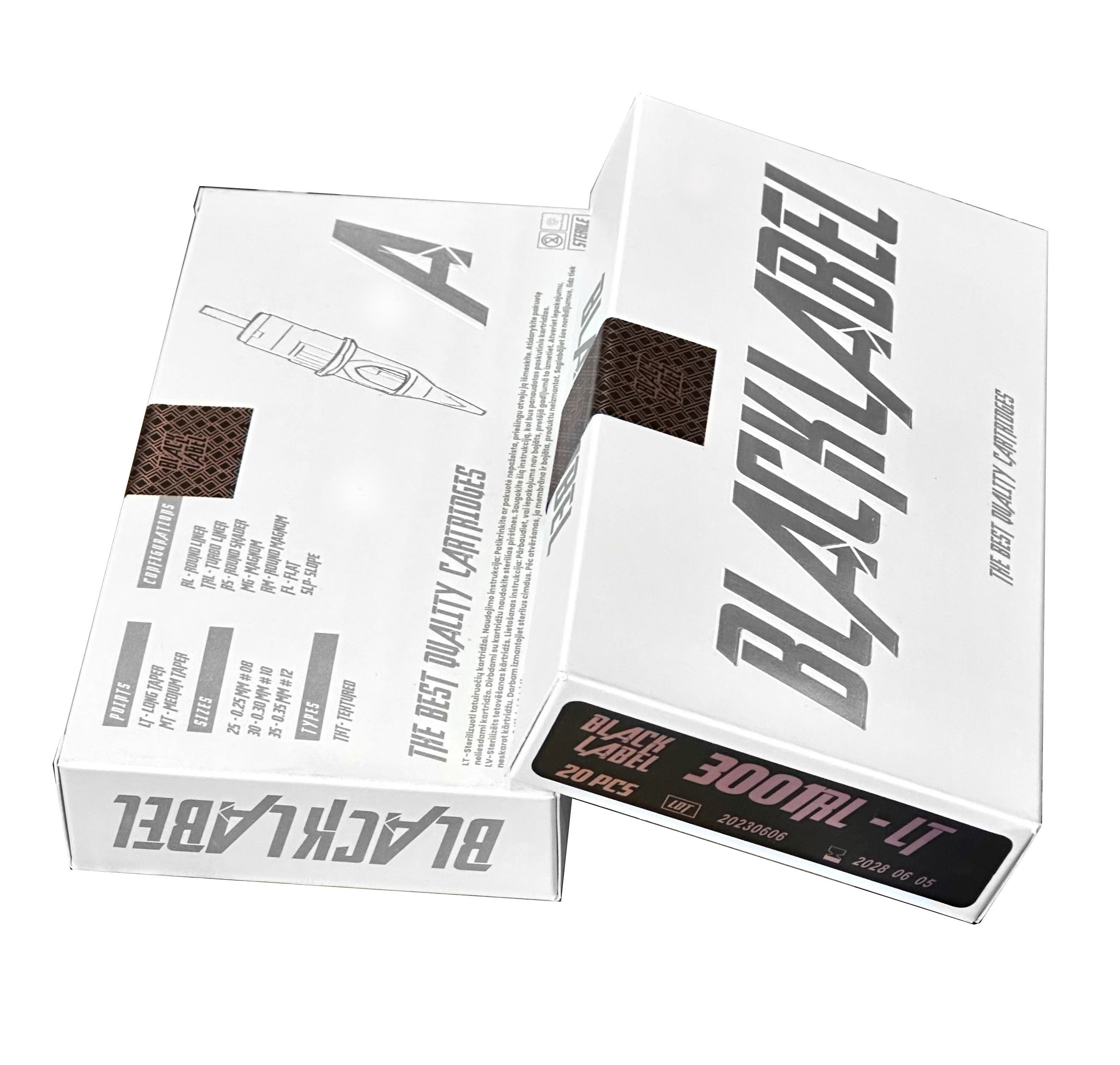 BLACK LABEL PMU Kartridžai RL – Round Liner