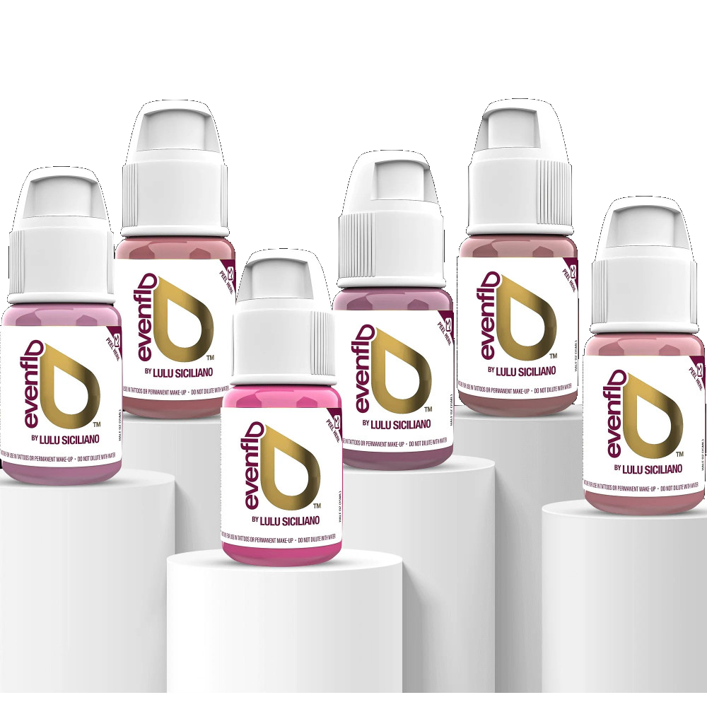 PERMA BLEND LUXE Evenflo True Lips rinkinys 6×15 ml