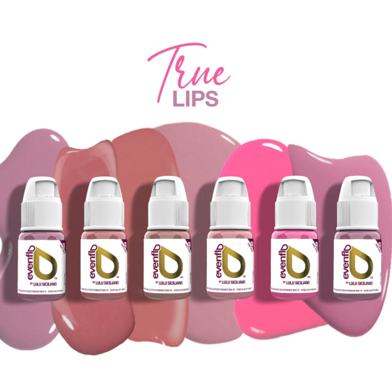 PERMA BLEND LUXE Evenflo True Lips komplekts 6×15ml