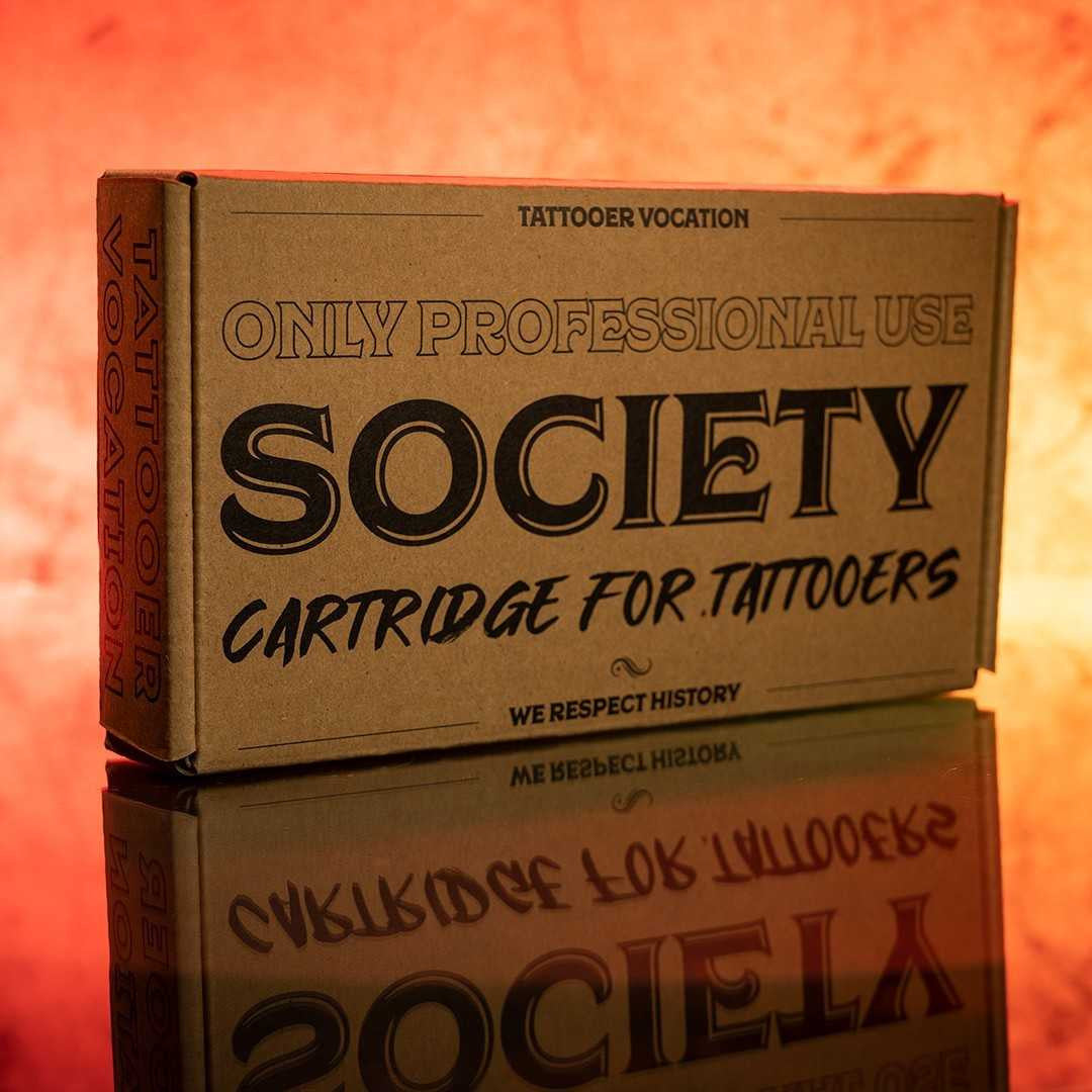 SOCIETY Tattoo Cartridges - Big Round Magnum 1pcs