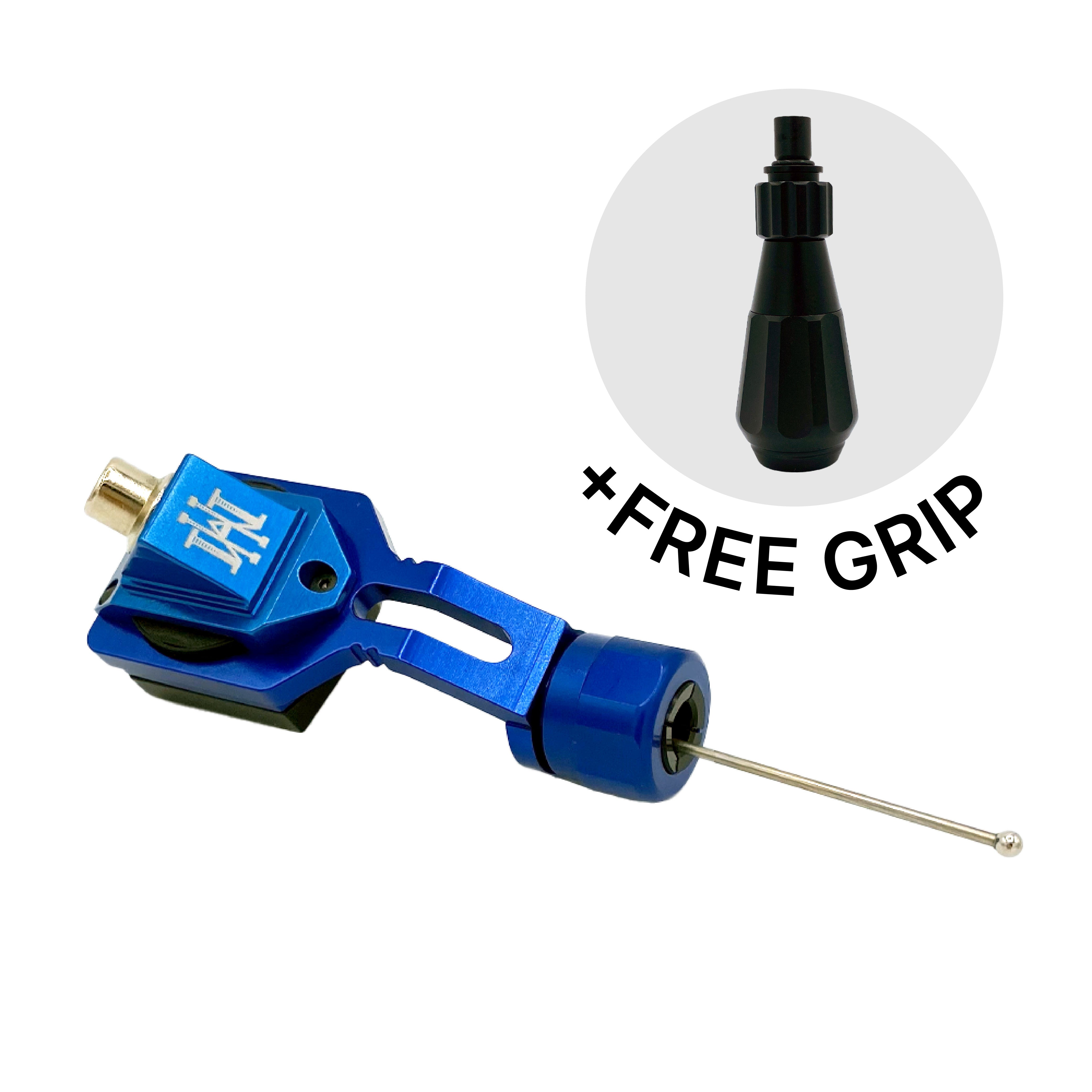 HM – Tattoo Machine Micro Cart Blue + grip
