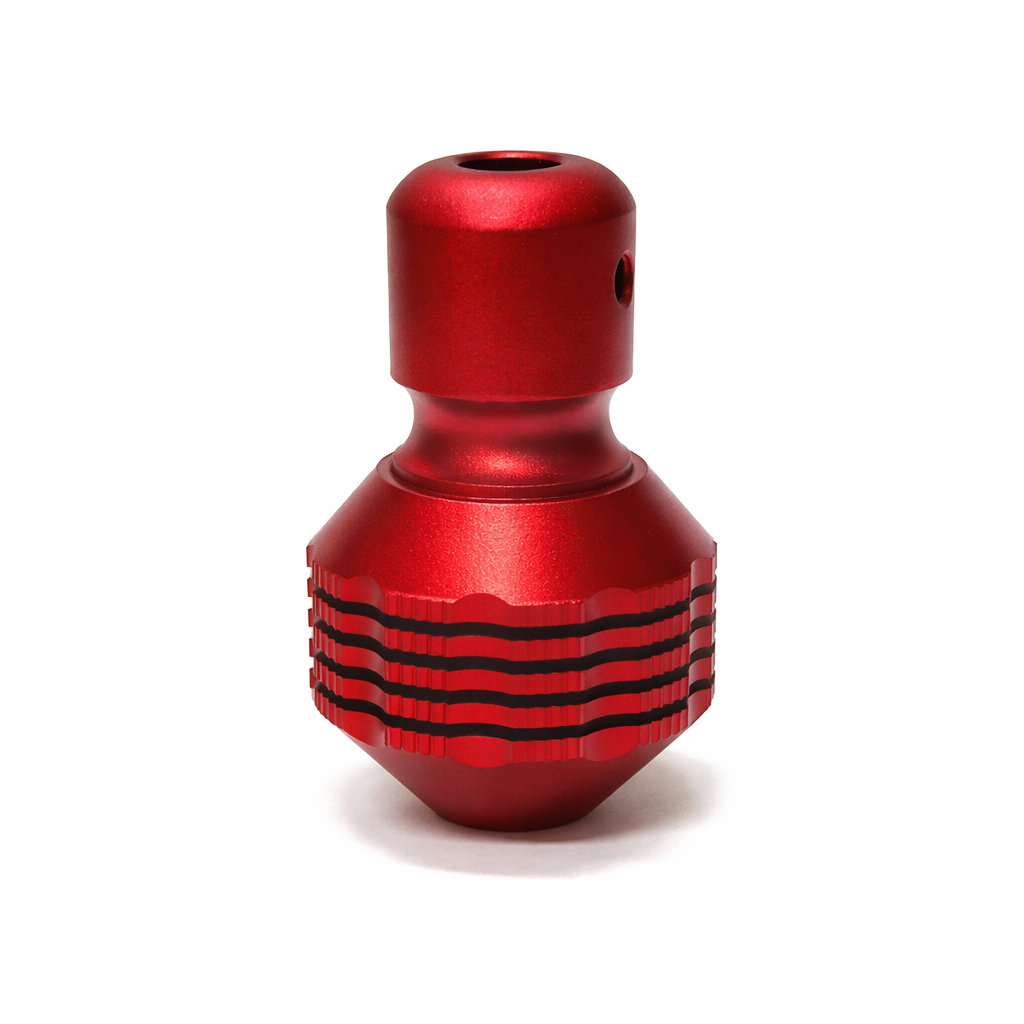 ATOMIC HQ Bloody Red Aluminum Grip 35mm