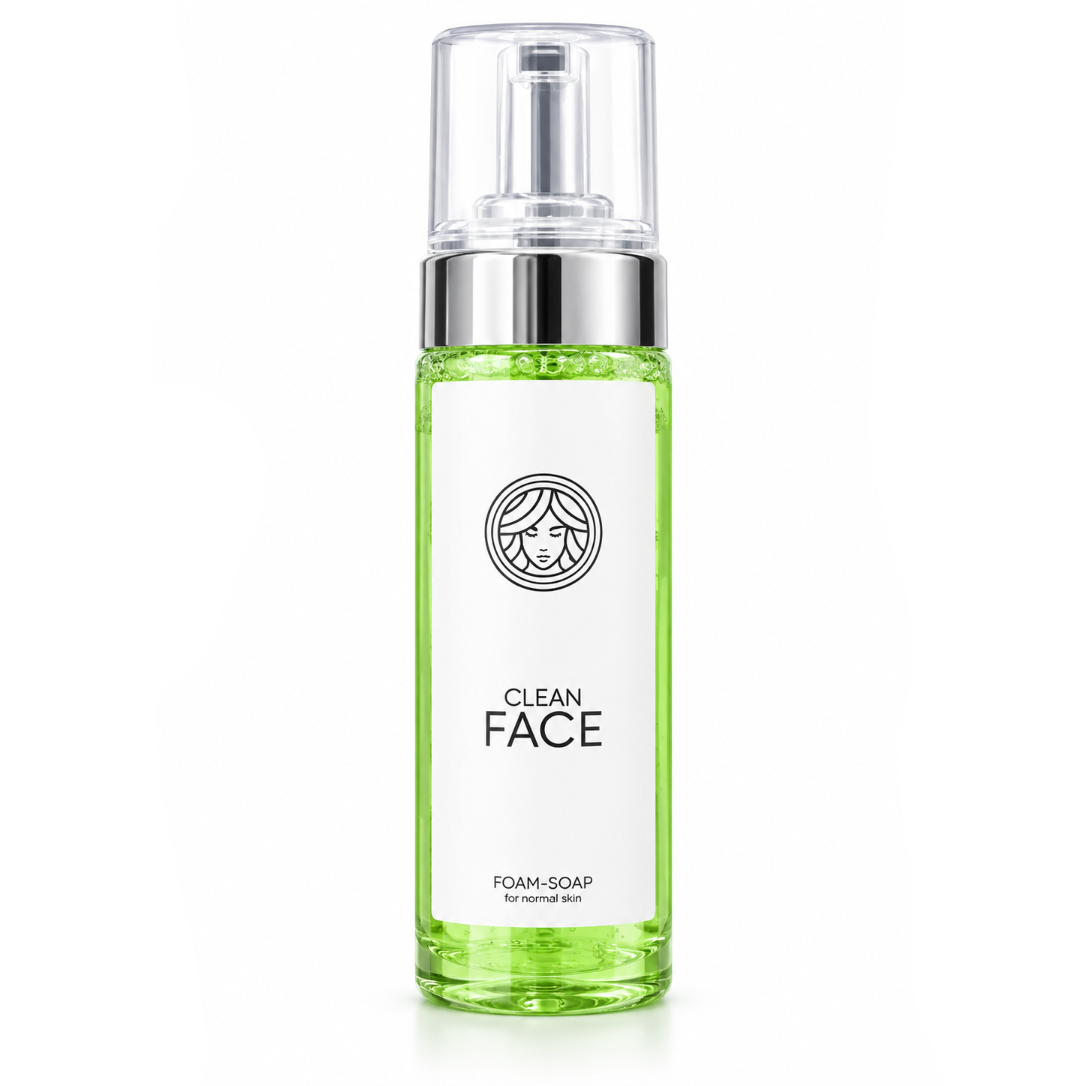 FACE - Clean Foam-Soap For Normal Skin 150ml