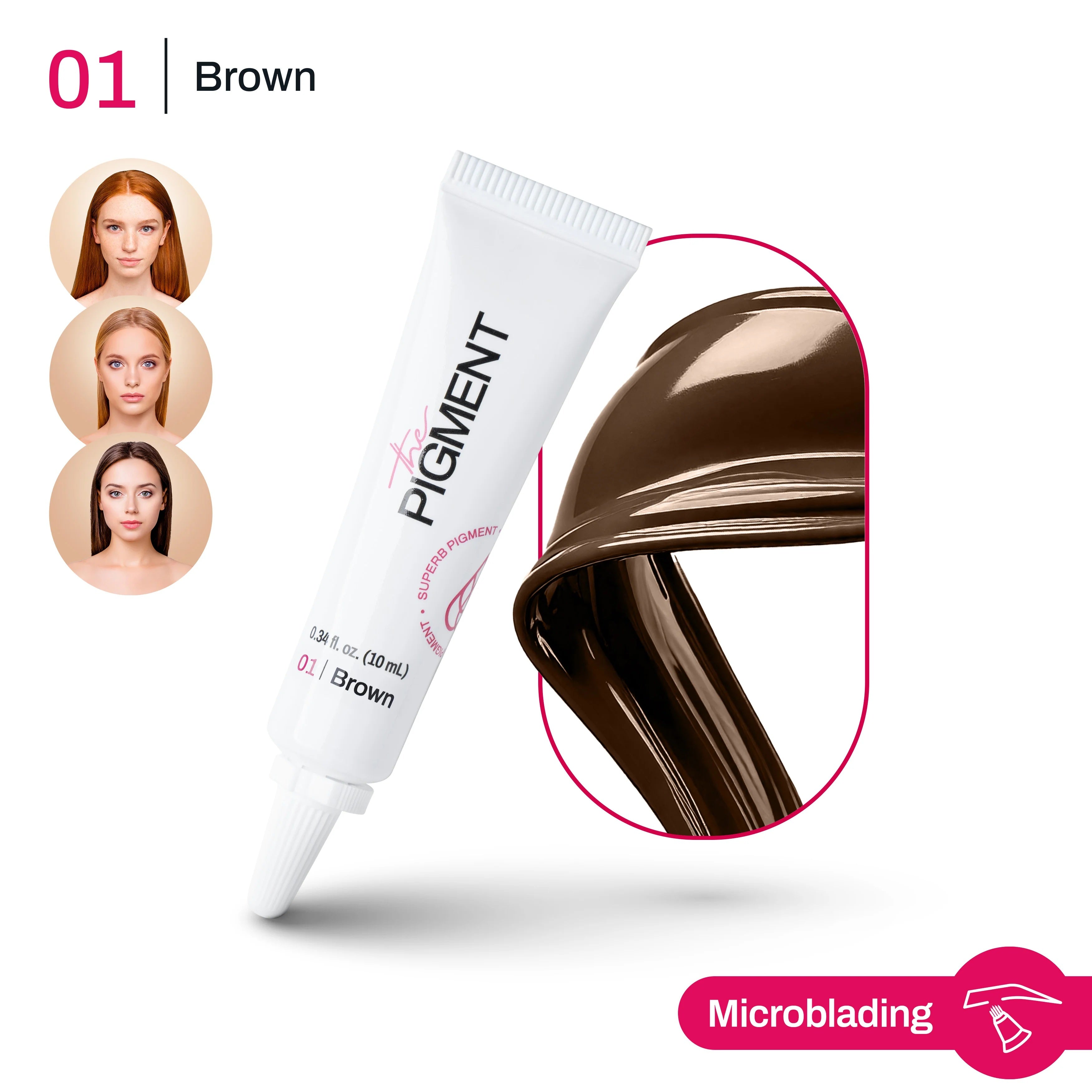 THE PIGMENT - Microblading pigment Brown1 10ml