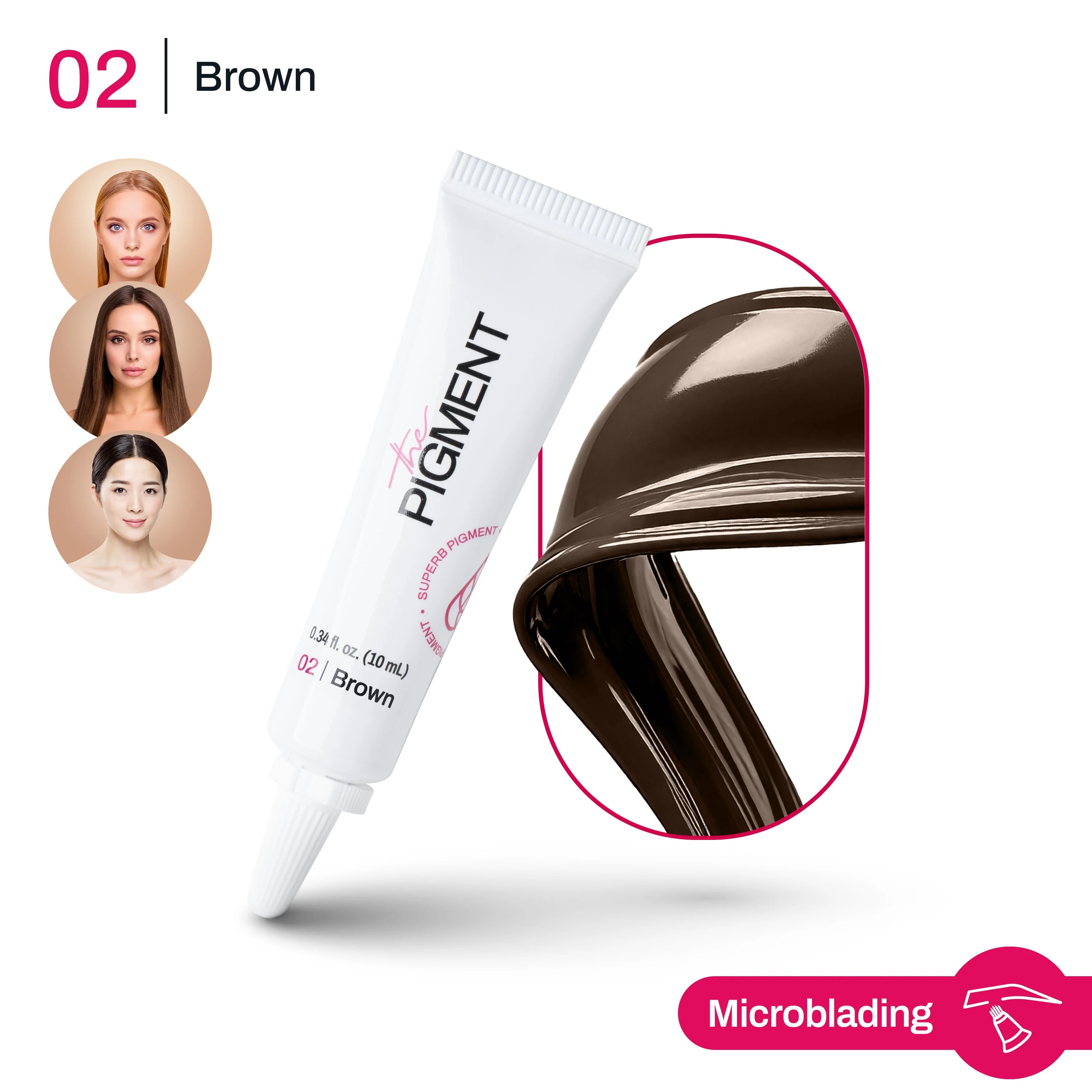 THE PIGMENT - Microblading pigment Brown2 10ml