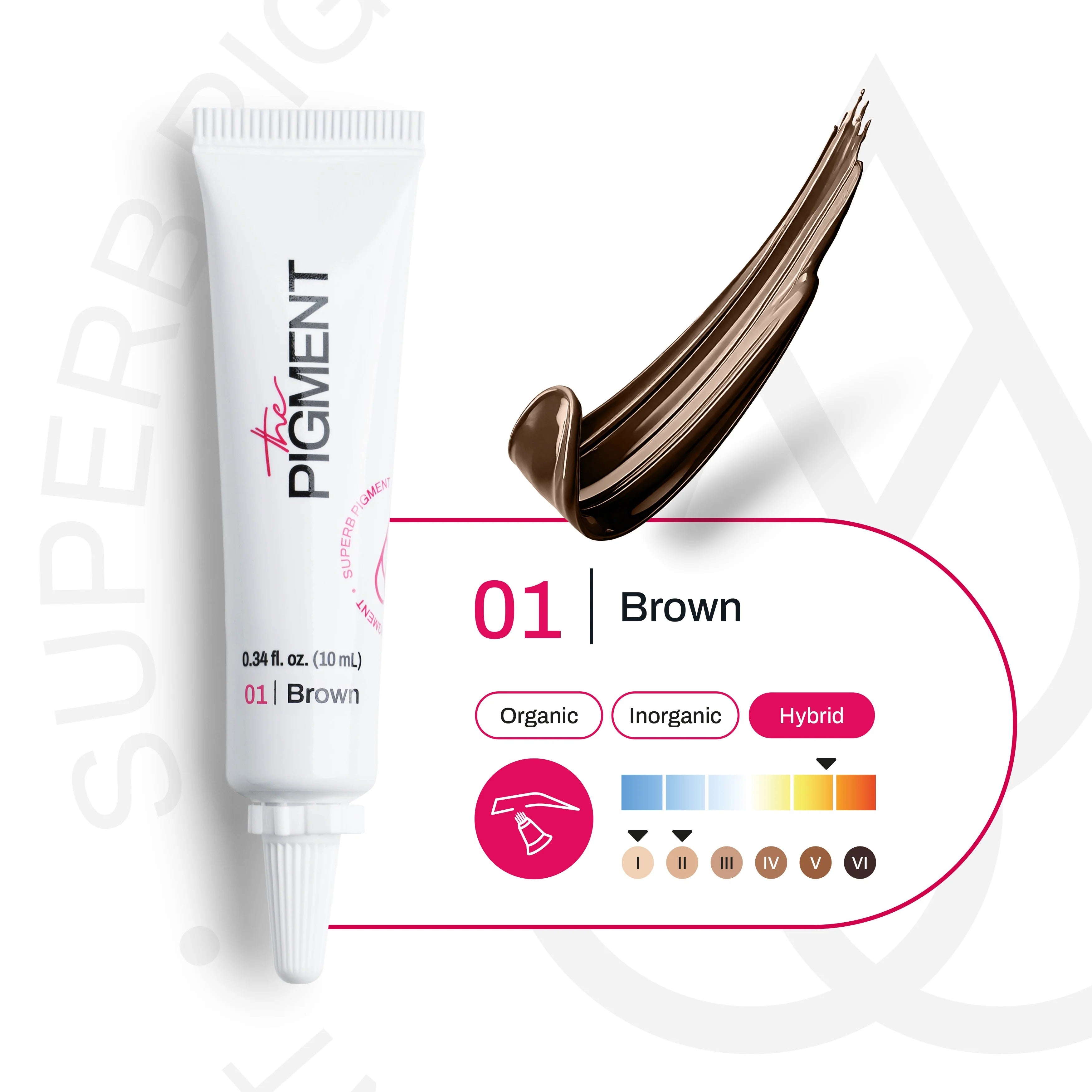 THE PIGMENT - Microblading pigment Brown1 10ml