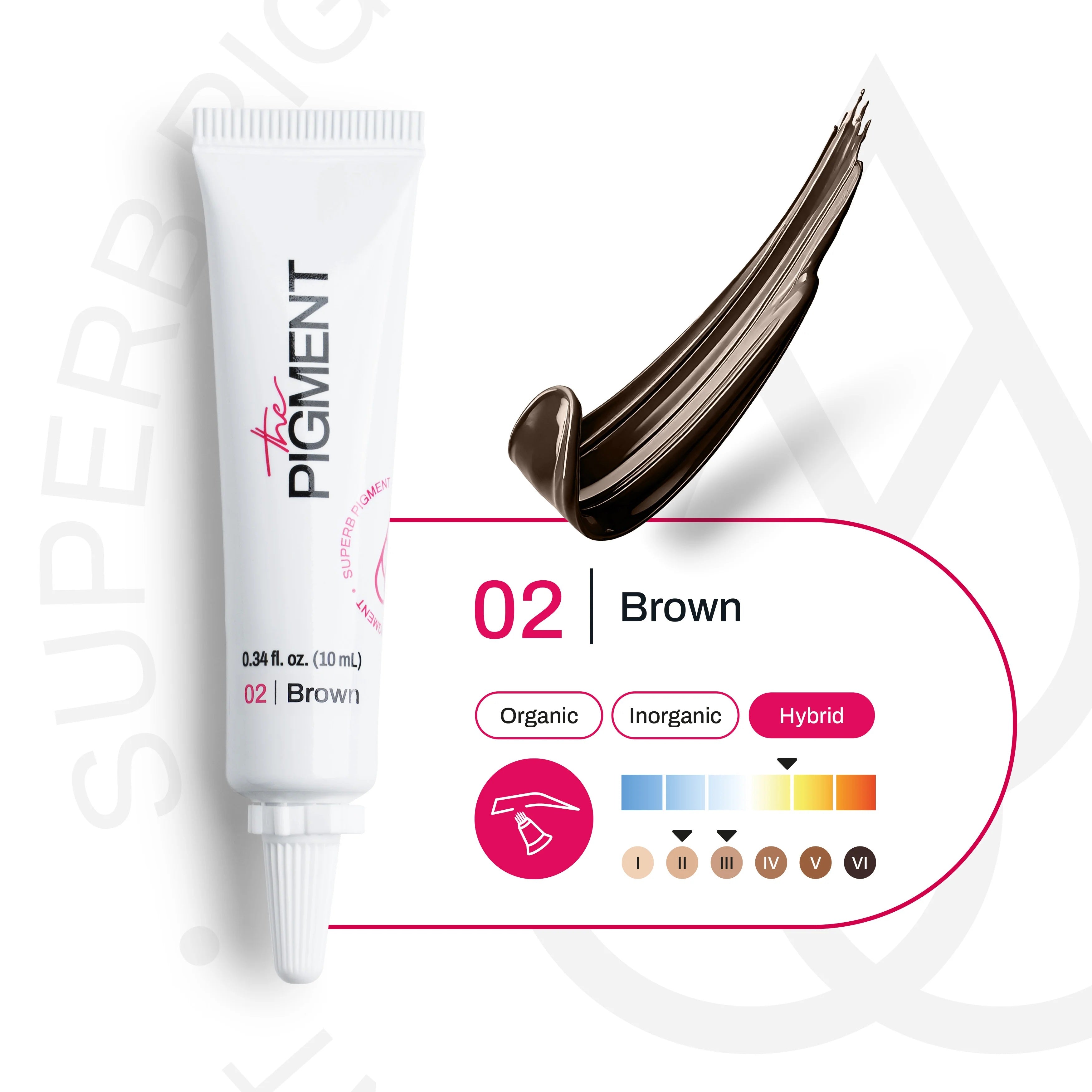 THE PIGMENT - Microblading pigment Brown2 10ml