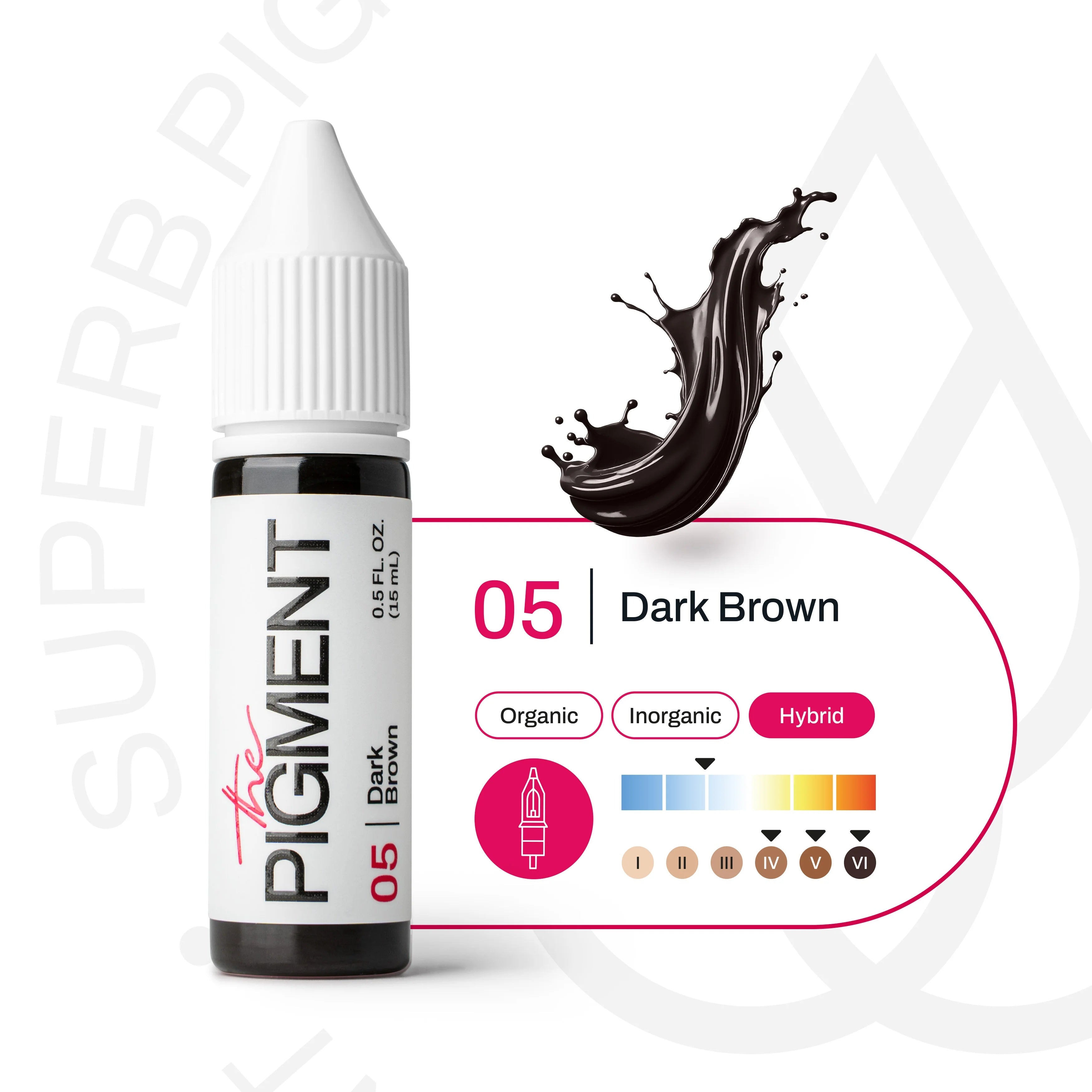 THE PIGMENT - 05 Dark Brown 15ml