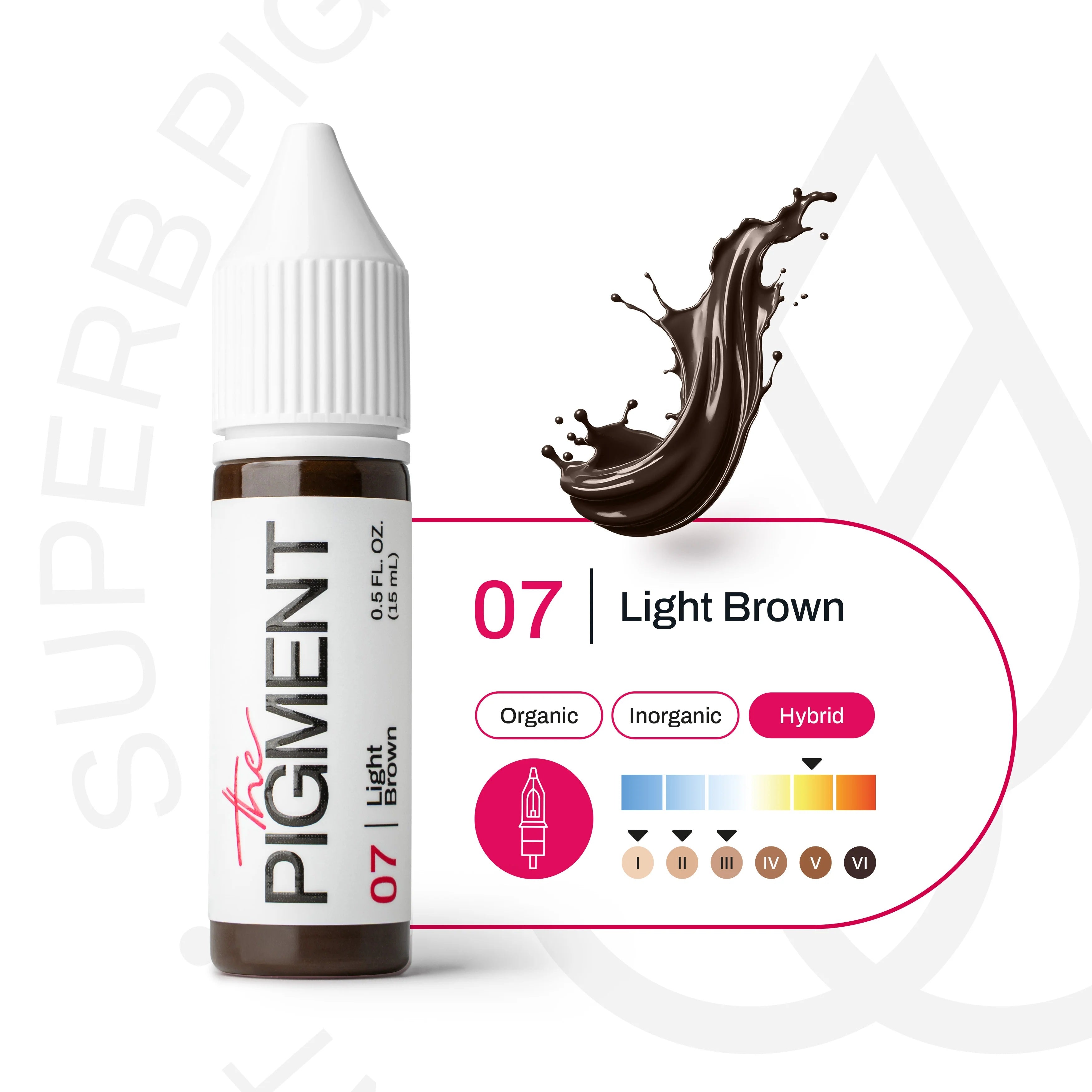 THE PIGMENT - 07 Light Brown 15ml